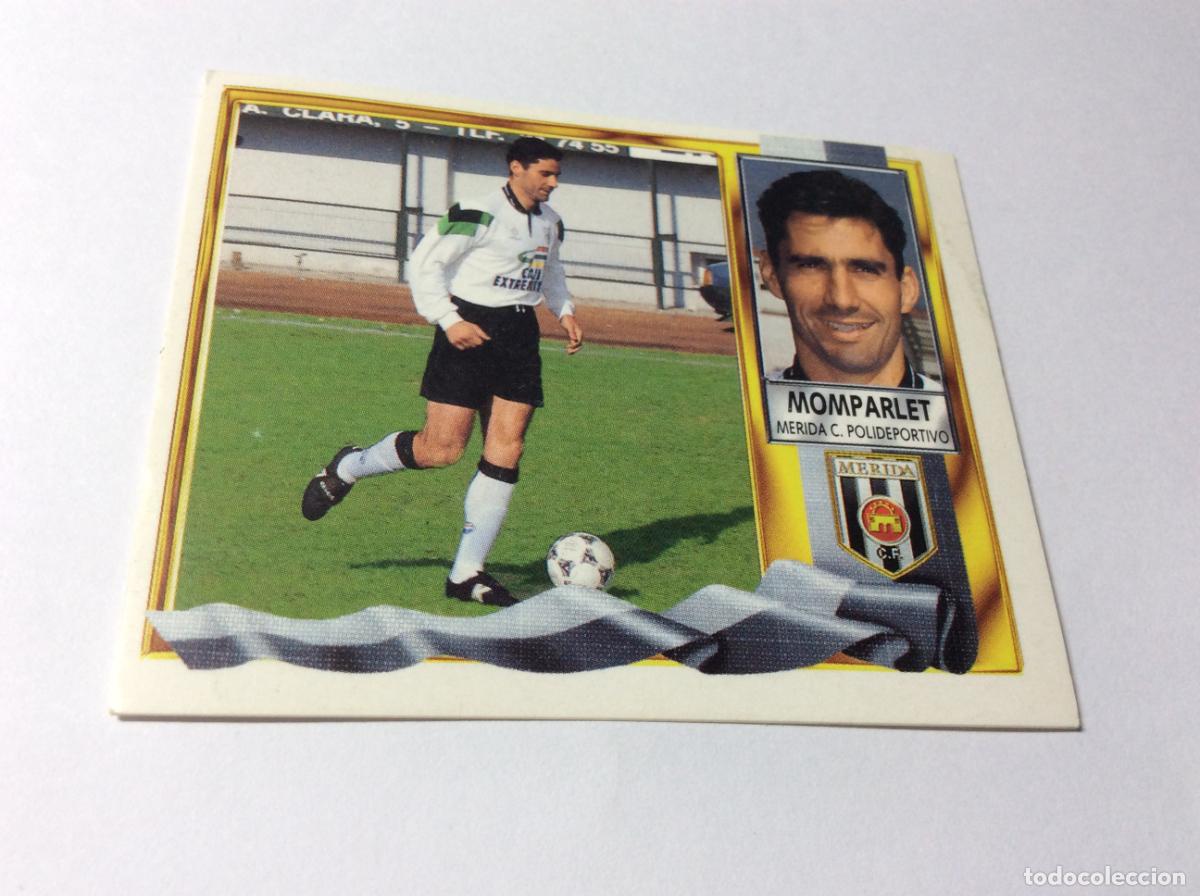 Cromos de F&uacute;tbol: Momparlet M&eacute;rida CD Este 95 96 1995 1996