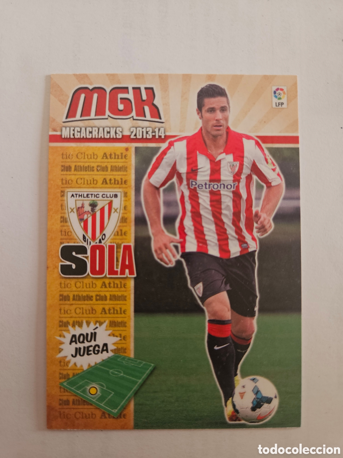 Cromos de F&uacute;tbol: Megacracks 2013 2014 13 14 panini Sola fichaje n&deg; 462 Athletic Bilbao