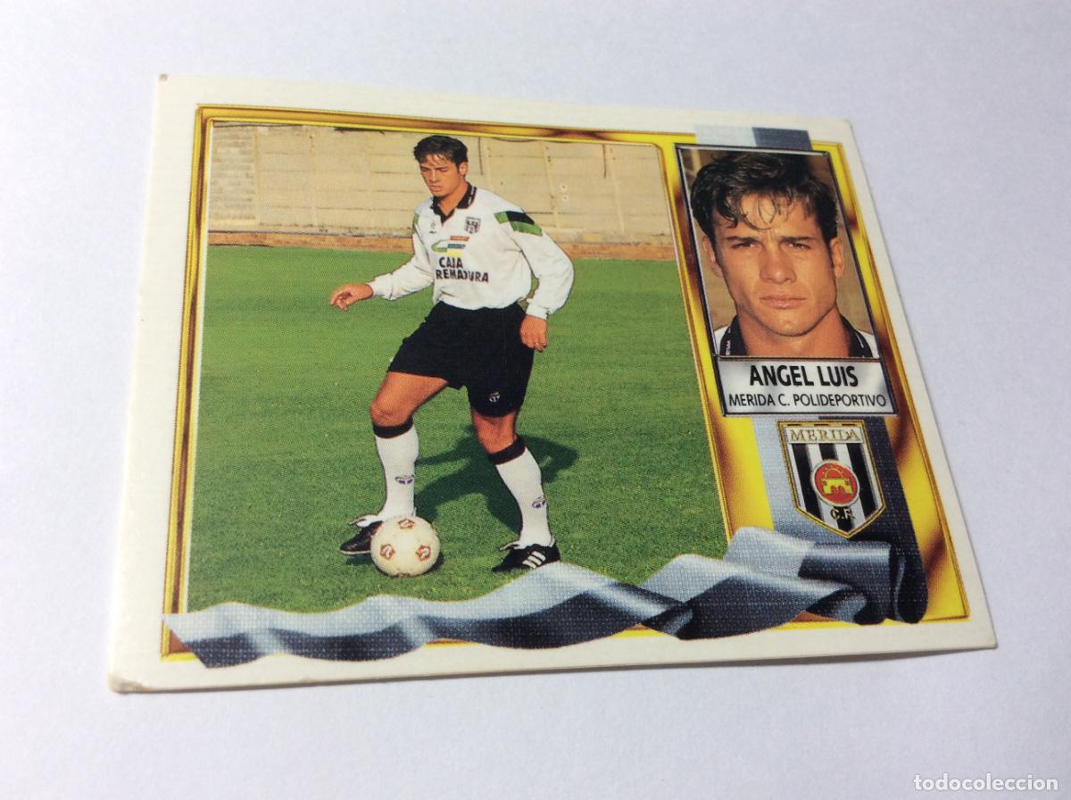 Cromos de F&uacute;tbol: Angel Luis M&eacute;rida CD Este 95 96 1995 1996