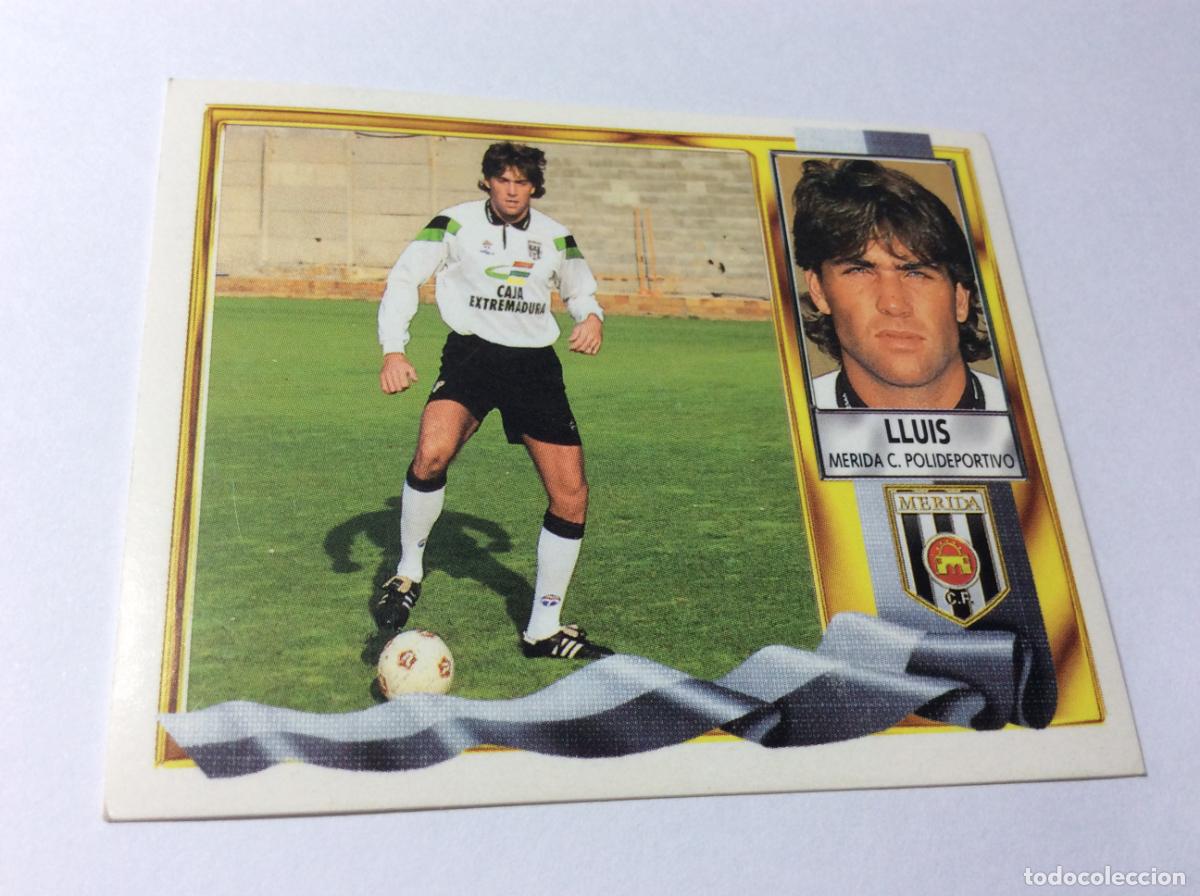 Cromos de F&uacute;tbol: Lluis M&eacute;rida CD Este 95 96 1995 1996