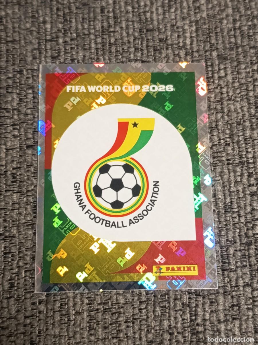 Cromos de Futebol: ESCUDO GHANA GHA 1 STICKER MUNDIAL 2026 PANINI FIFA WORLD CUP NUEVO