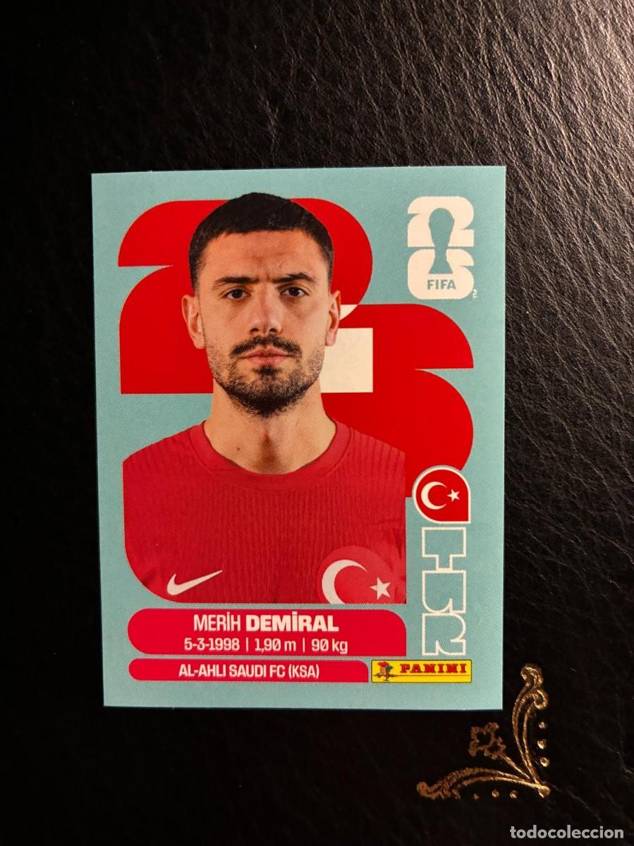 Cromos de F&uacute;tbol: TUR 7 MERIH DEMIRAL TUR7 TURQUIA FIFA WORLD CUP MUNDIAL 2026 26 PANINI