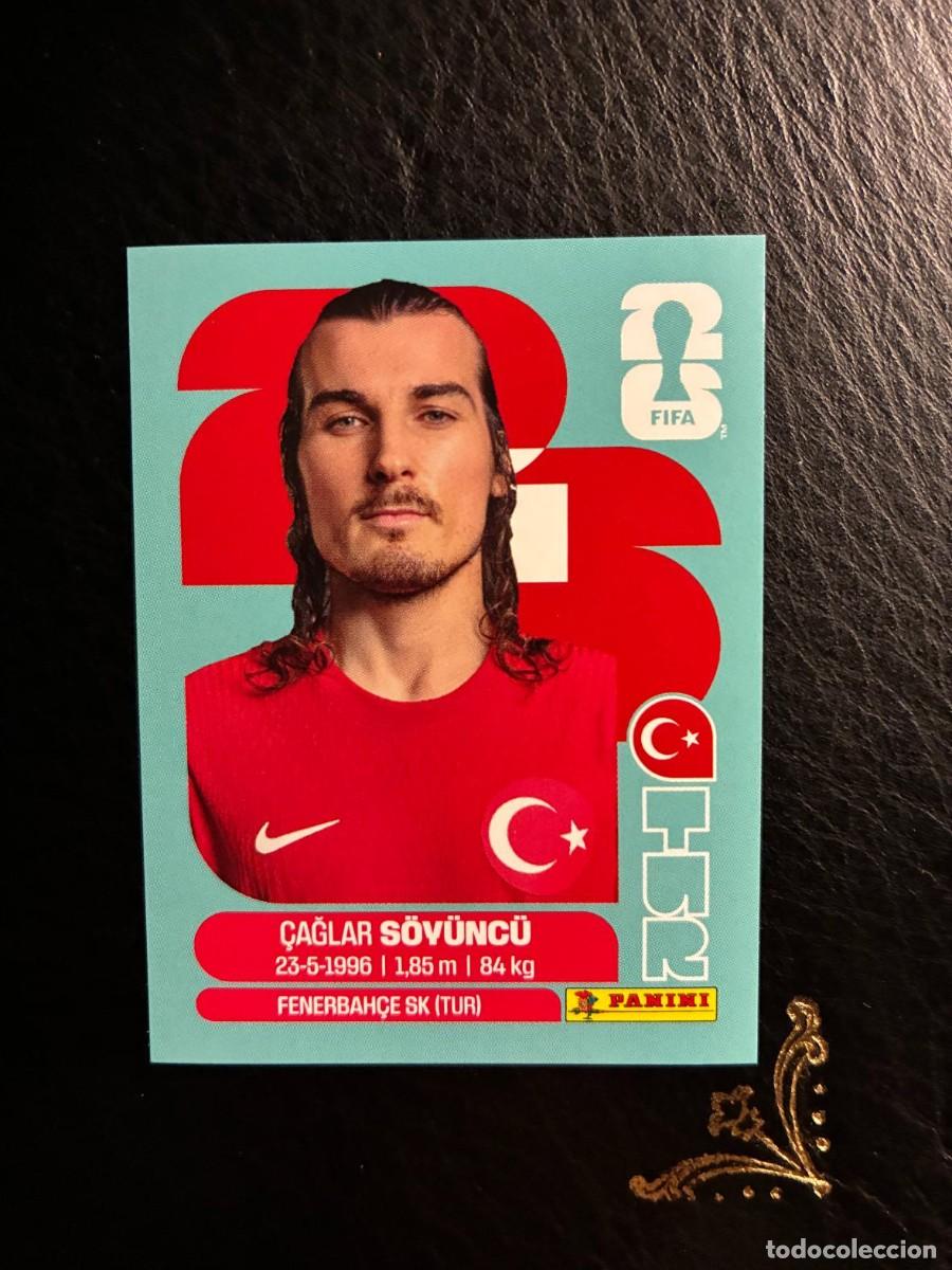 Cromos de F&uacute;tbol: TUR 6 CAGLAR SOYUNCU TUR6 TURQUIA FIFA WORLD CUP MUNDIAL 2026 26 PANINI
