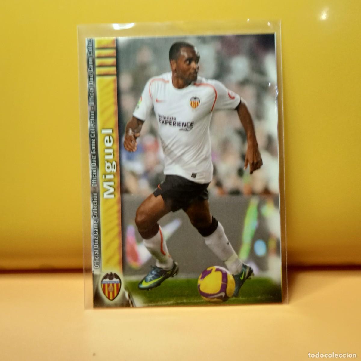Fu&szlig;ball-Sticker: MUNDICROMO 2009 2010 09 10 VALENCIA C.F MIGUEL 141
