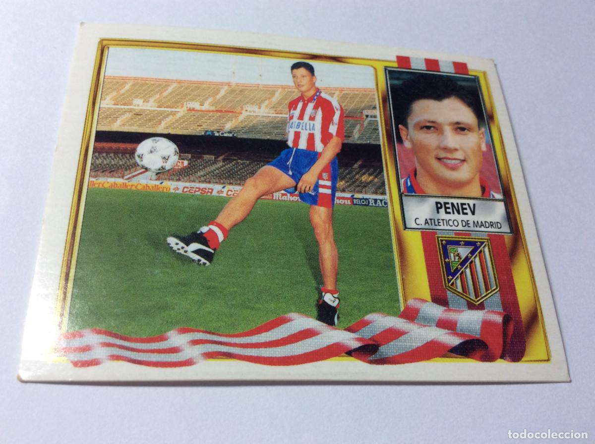 Fu&szlig;ball-Sticker: Penev Atl&eacute;tico Madrid Este 95 96 1995 1996