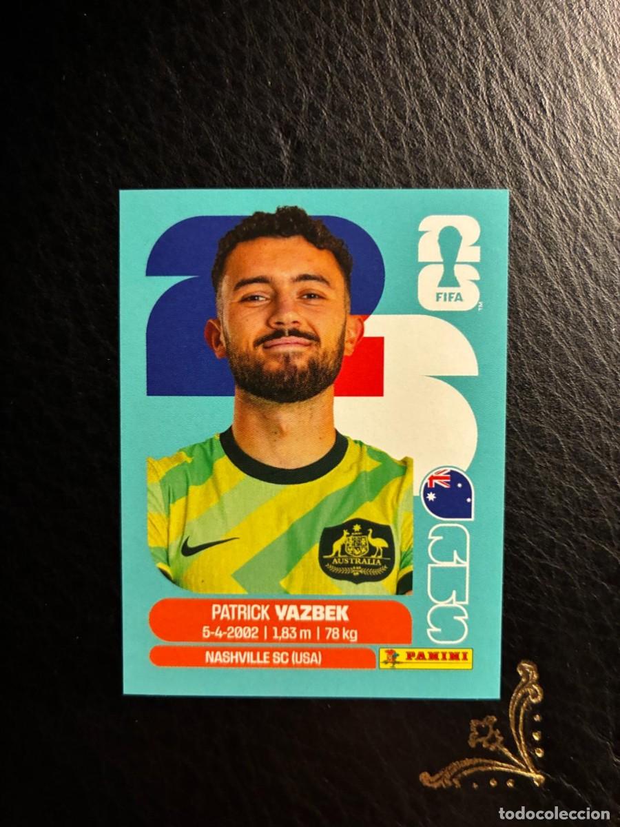 Cromos de F&uacute;tbol: AUS 16 PATRICK YAZBEK AUS16 AUSTRALIA FIFA WORLD CUP MUNDIAL 2026 26 PANINI