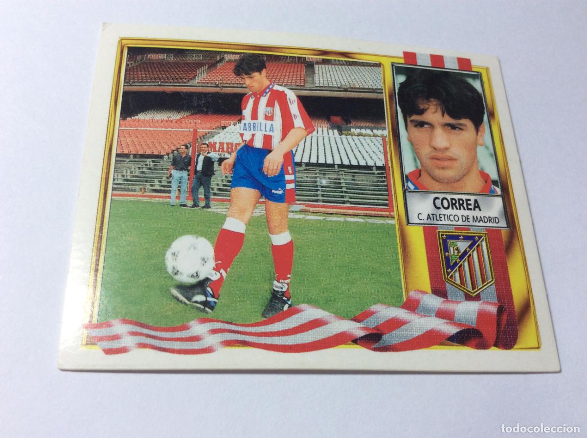 Cromos de F&uacute;tbol: Correa Atl&eacute;tico Madrid Este 95 96 1995 1996