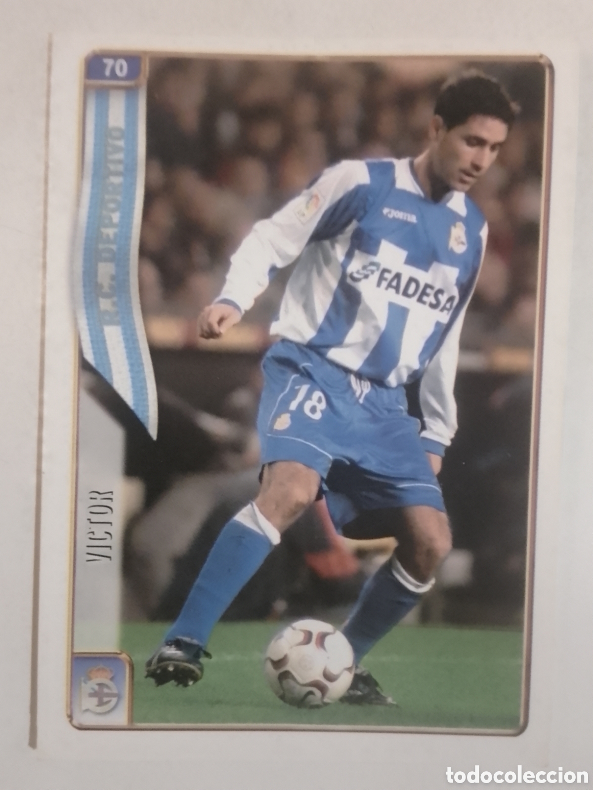Cromos de F&uacute;tbol: Mundicromo 2005 n&deg; 70 V&iacute;ctor &bull; Deportivo.