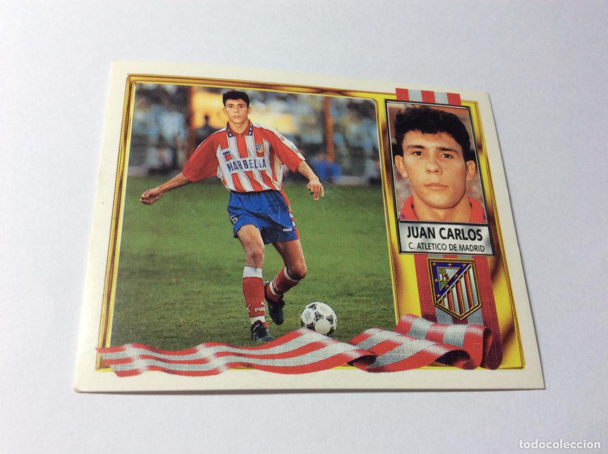 Fu&szlig;ball-Sticker: Juan Carlos Atl&eacute;tico Madrid Este 95 96 1995 1996