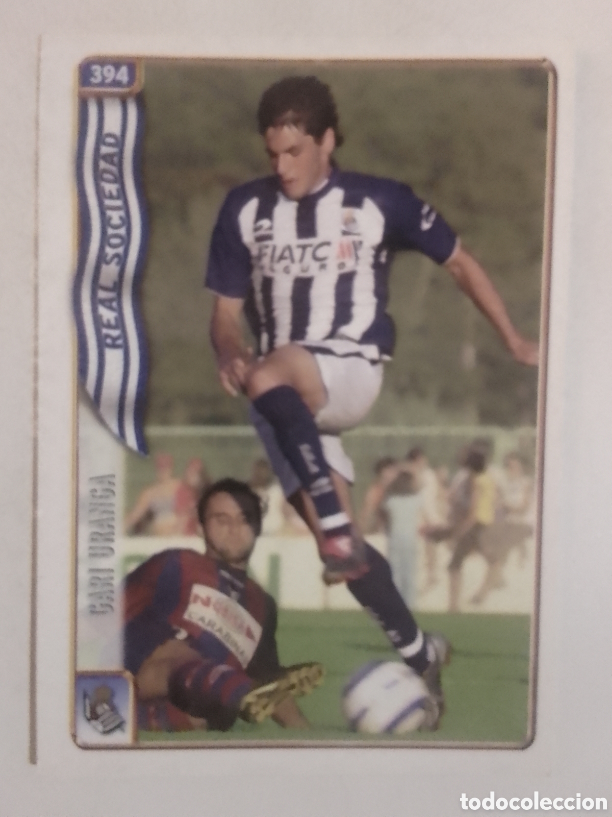 Cromos de F&uacute;tbol: Mundicromo 2005 n&deg; 394 Garitano Uranga &bull; Real Sociedad.