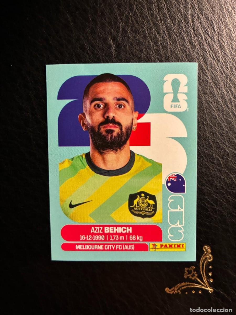 Cromos de F&uacute;tbol: AUS 7 AZIZ BEHICH AUS7 AUSTRALIA FIFA WORLD CUP MUNDIAL 2026 26 PANINI