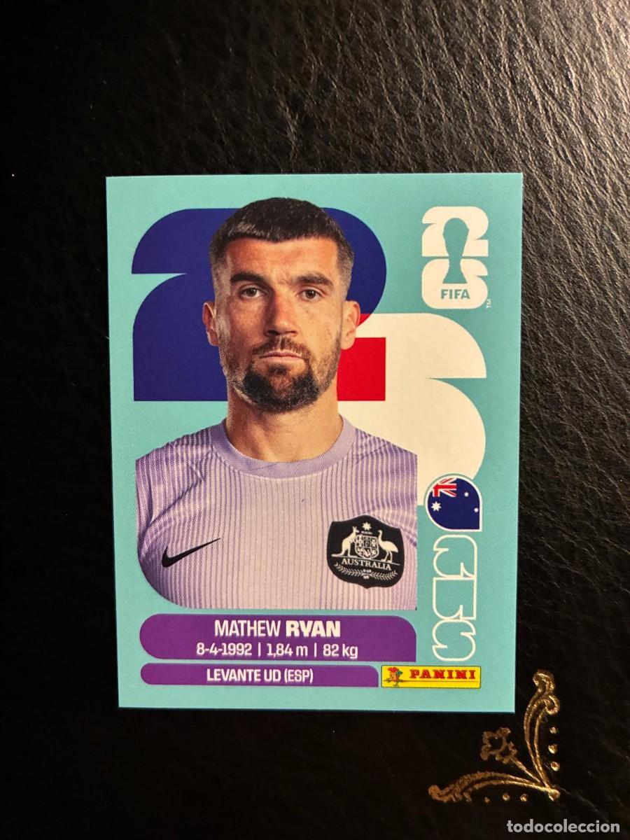 Cromos de F&uacute;tbol: AUS 2 MATHEW RYAN AUS2 AUSTRALIA FIFA WORLD CUP MUNDIAL 2026 26 PANINI