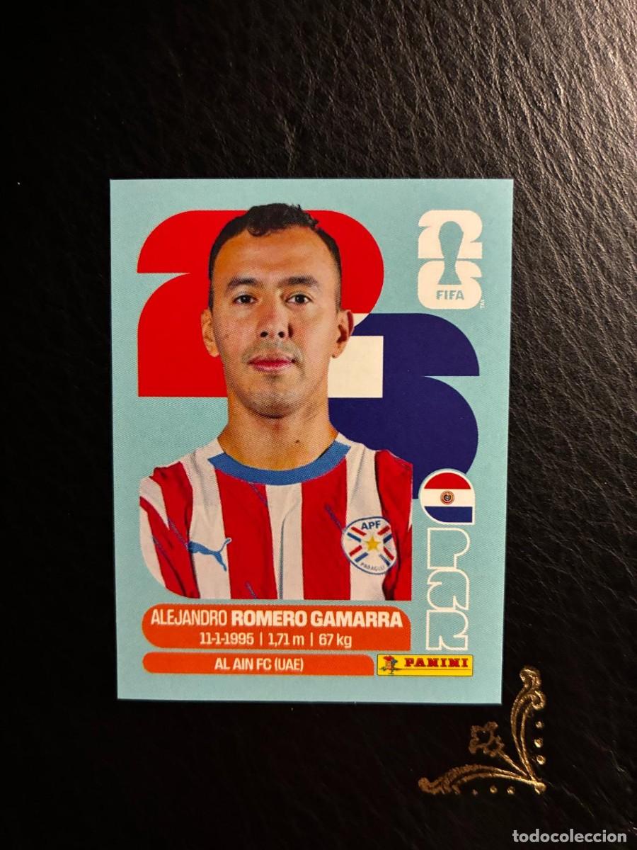 Cromos de F&uacute;tbol: PAR 16 ALEJANDRO ROMERO GAMARRA PAR16 PARAGUAY FIFA WORLD CUP MUNDIAL 2026 26 PANINI