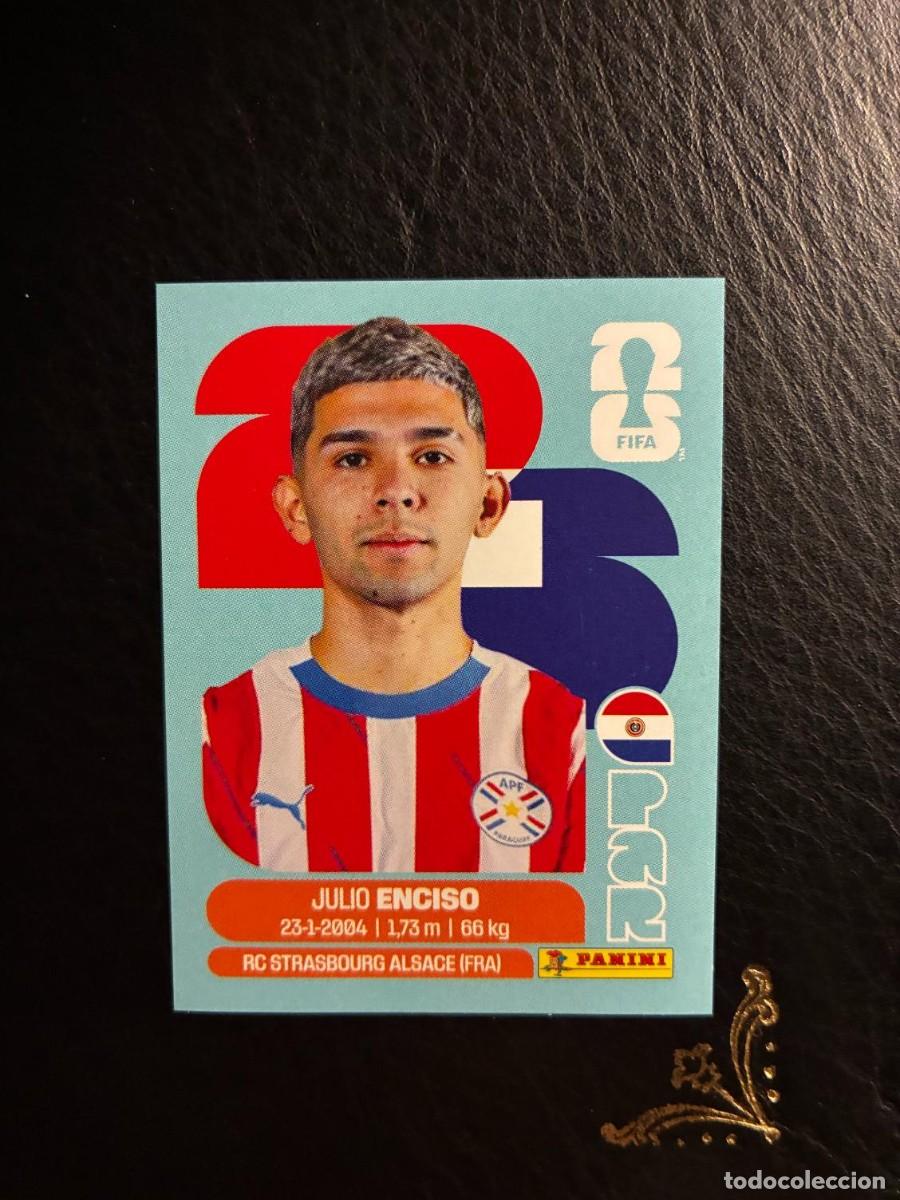 Cromos de F&uacute;tbol: PAR 15 JULIO ENCISO PAR15 PARAGUAY FIFA WORLD CUP MUNDIAL 2026 26 PANINI