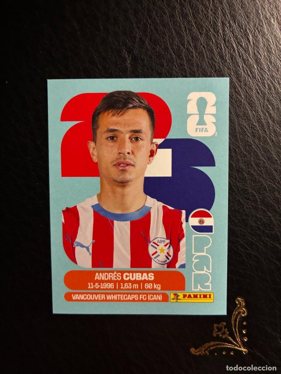 Cromos de F&uacute;tbol: PAR 12 ANDR&Eacute;S CUBAS PAR12 PARAGUAY FIFA WORLD CUP MUNDIAL 2026 26 PANINI