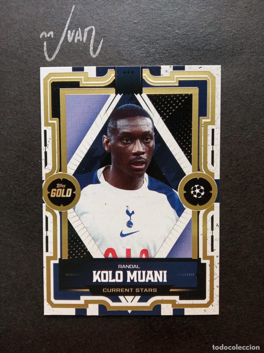 Cromos de f&uacute;tbol: CURRENT STARS KOLO MUANI TOTTENHAM HOTSPUR FRANCIA MUNDIAL 2026 ⚽ TOPPS &reg; GOLD UEFA 2025 2026 25 26