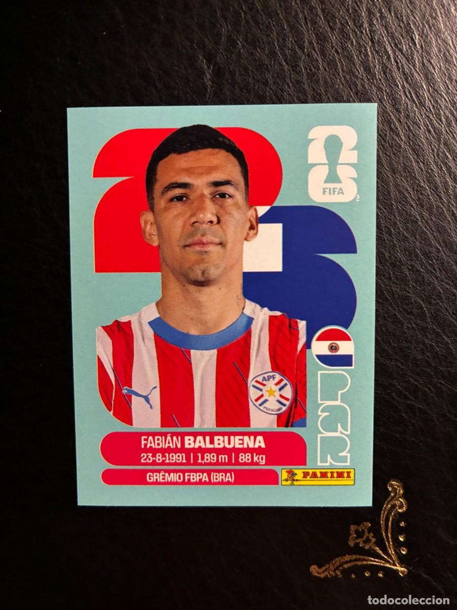 Cromos de Futebol: PAR 5 FABIAN VALVUENA PAR5 PARAGUAY FIFA WORLD CUP MUNDIAL 2026 26 PANINI