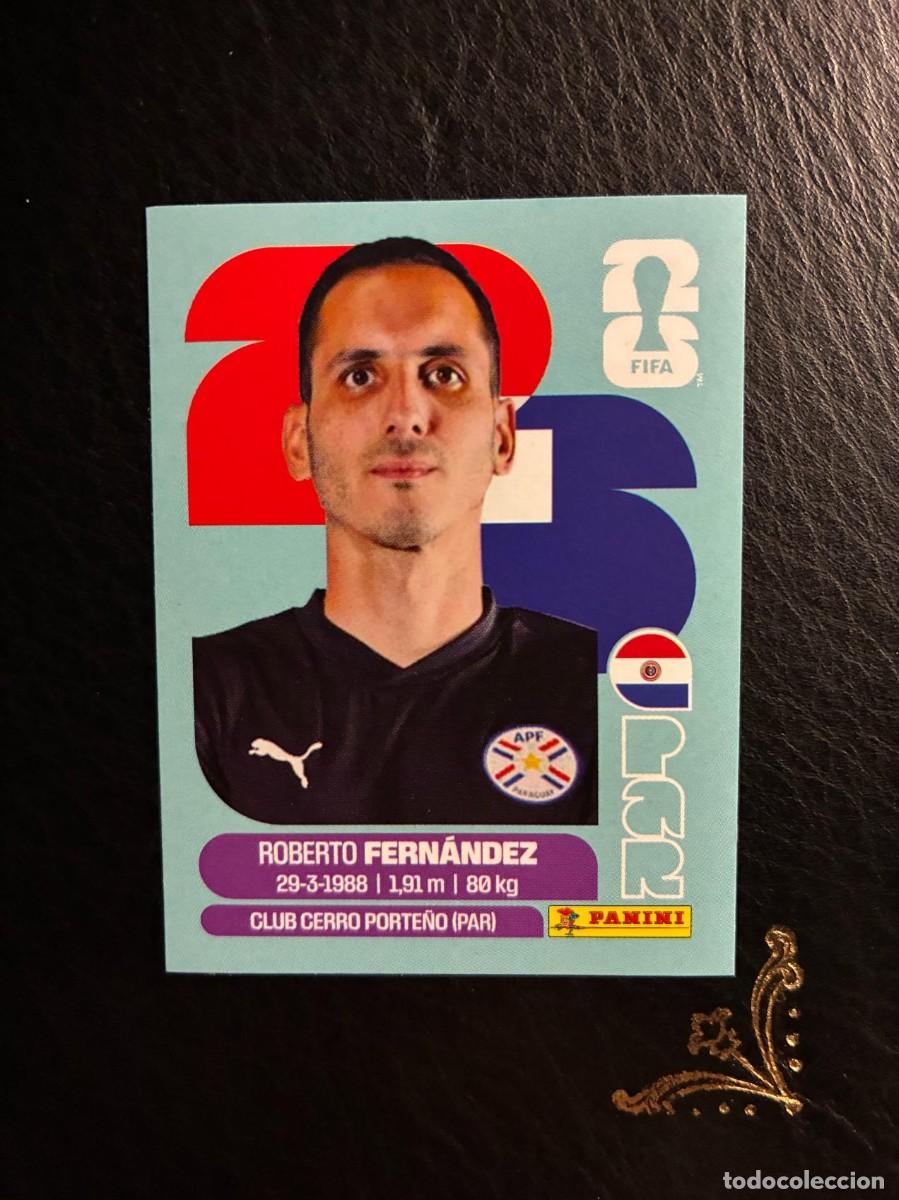 Cromos de Futebol: PAR 2 ROBERTO FERNANDEZ PAR2 PARAGUAY FIFA WORLD CUP MUNDIAL 2026 26 PANINI