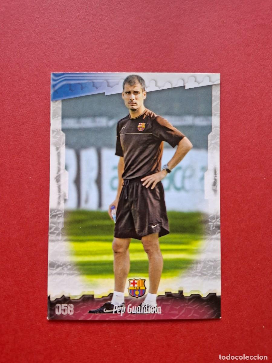 Figurine di Calcio: 58 GUARDIOLA ERROR ROOKIE F.C. BARCELONA CROMOS ALBUM MUNDICROMO FICHAS LIGA 2008 2009 08 09
