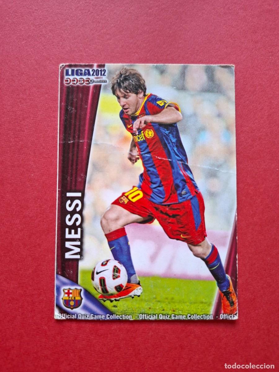 Figurine di Calcio: 18 MESSI BARCELONA MUNDICROMO FICHAS LIGA 2011 2012 11 12