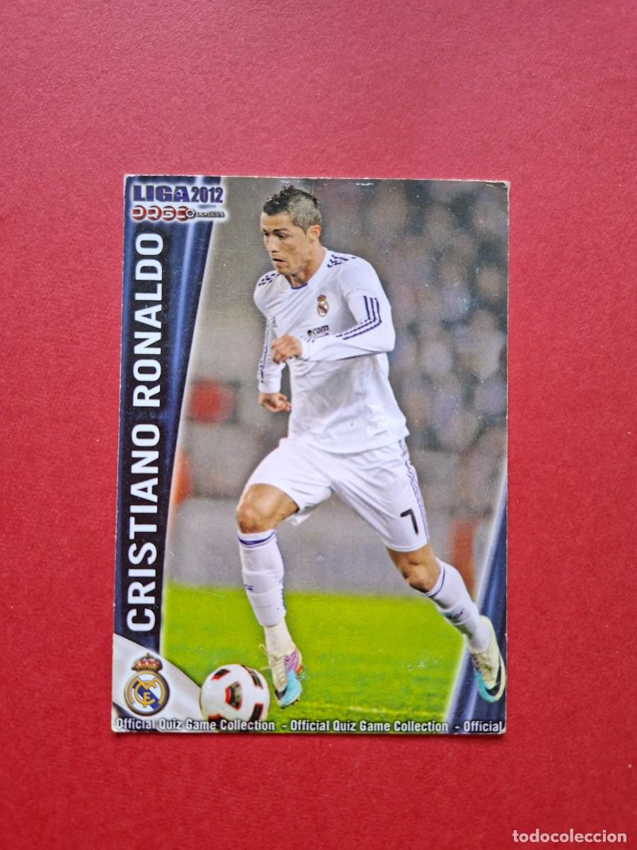Cromos de Futebol: CRISTIANO RONALDO 45 REAL MADRID MUNDICROMO FICHAS LIGA 2011 2012 11 12