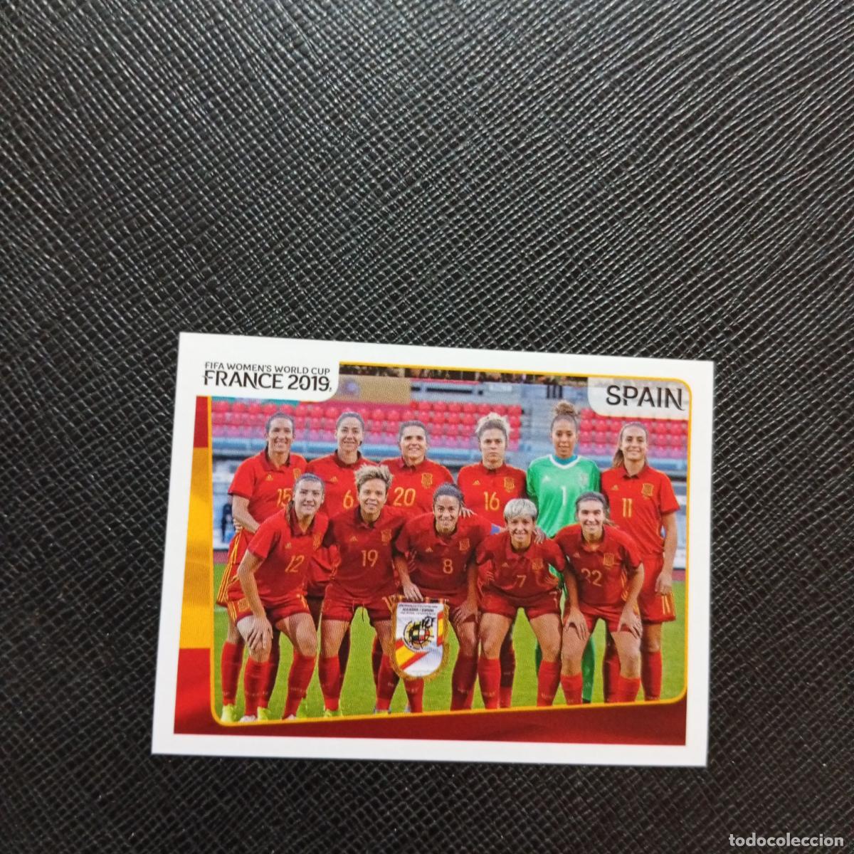 Cromos de Futebol: 139 ALINEACION ESPA&Ntilde;A PANINI FEMENINO WOMEN&acute;S MUNDIAL 2019 FRANCIA 19 - SIN PEGAR - A74 PG38