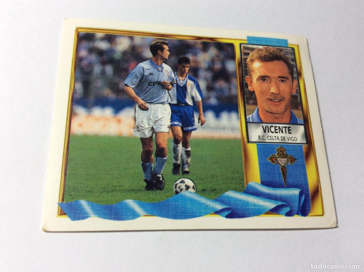 Cromos de F&uacute;tbol: Vicente Celta Vigo Este 95 96 1995 1996