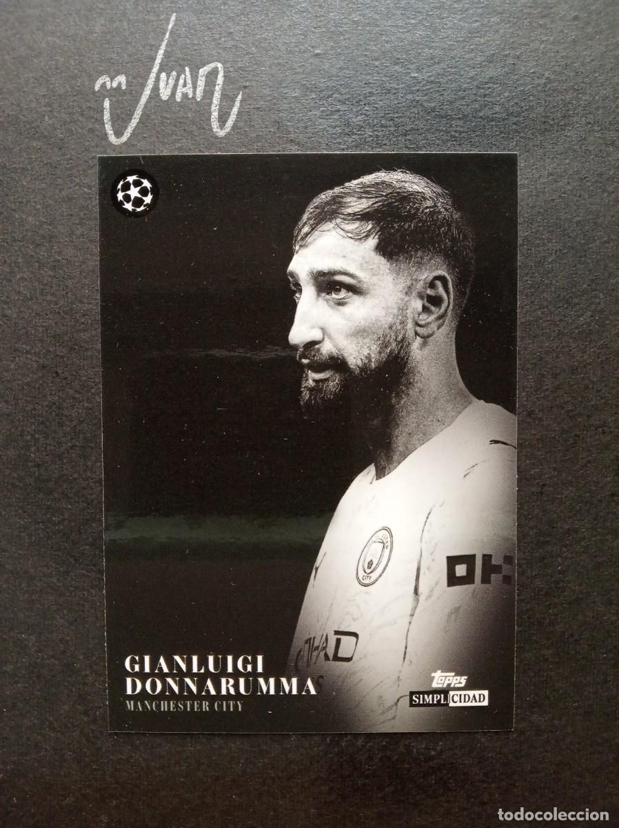Cromos de F&uacute;tbol: INFRANQUEABLES DONNARUMMA MANCHESTER CITY ⚽ TOPPS &reg; SIMPLICIDAD CHAMPIONS 2025 2026 25 26