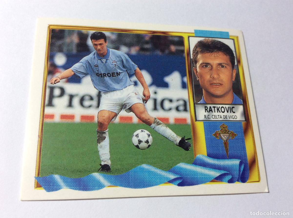 Cromos de F&uacute;tbol: Ratkovic Celta Vigo Este 95 96 1995 1996