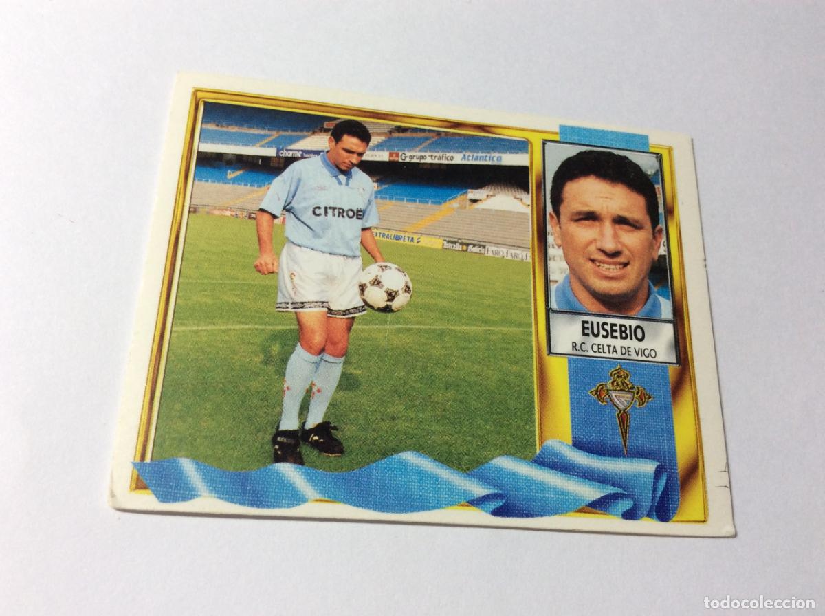 Cromos de F&uacute;tbol: Eusebio Celta Vigo Este 95 96 1995 1996