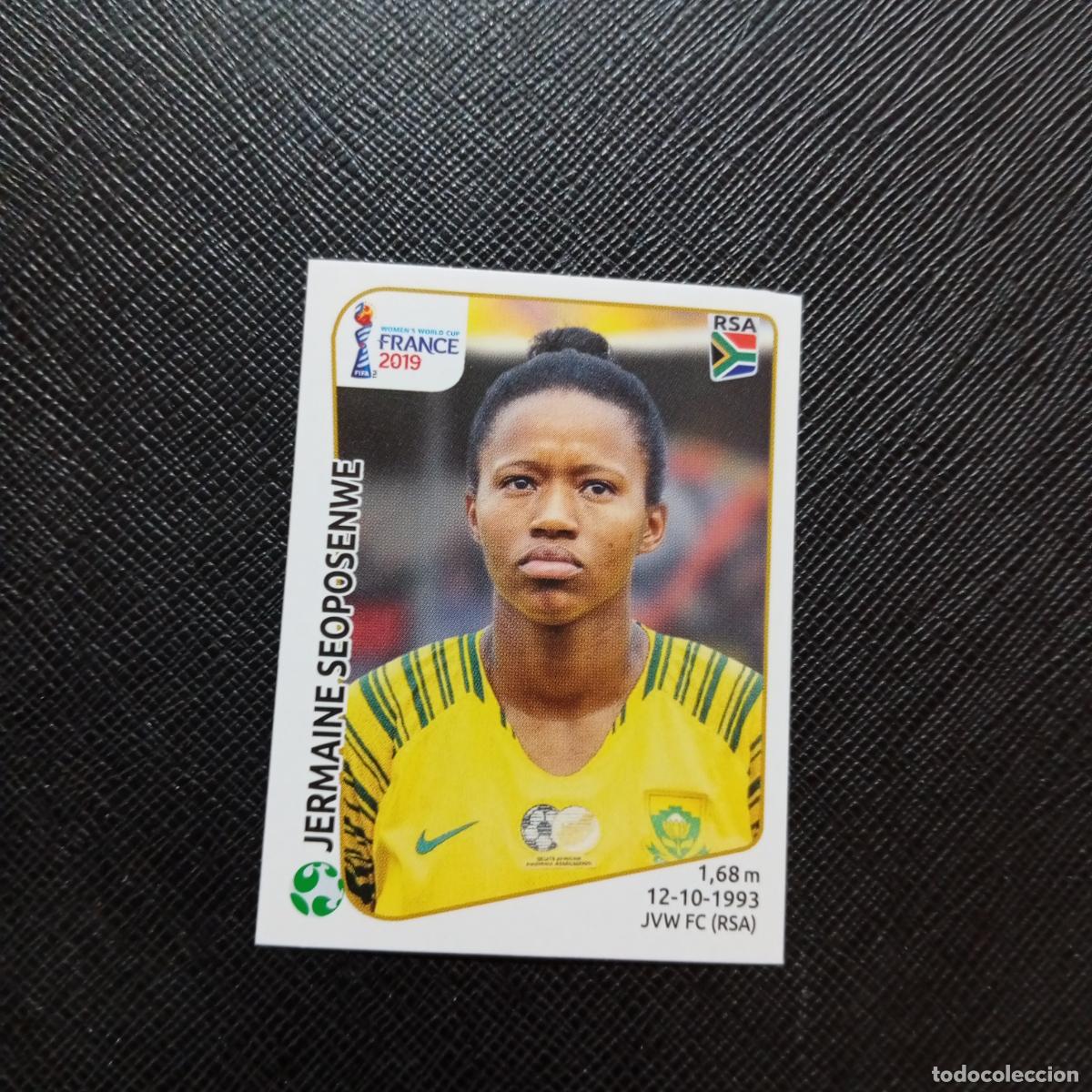 Cromos de F&uacute;tbol: 175 SEOPOSENWE SOUTH AFRICA PANINI FEMENINO WOMEN&acute;S MUNDIAL 2019 FRANCIA 19 SIN PEGAR - A74 PG41