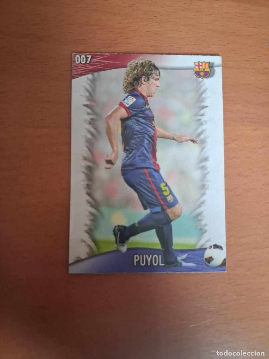 Cromos de F&uacute;tbol: Mundicromo Official Quiz Game Collection 2013 2014 FC Barcelona 7 Puyol
