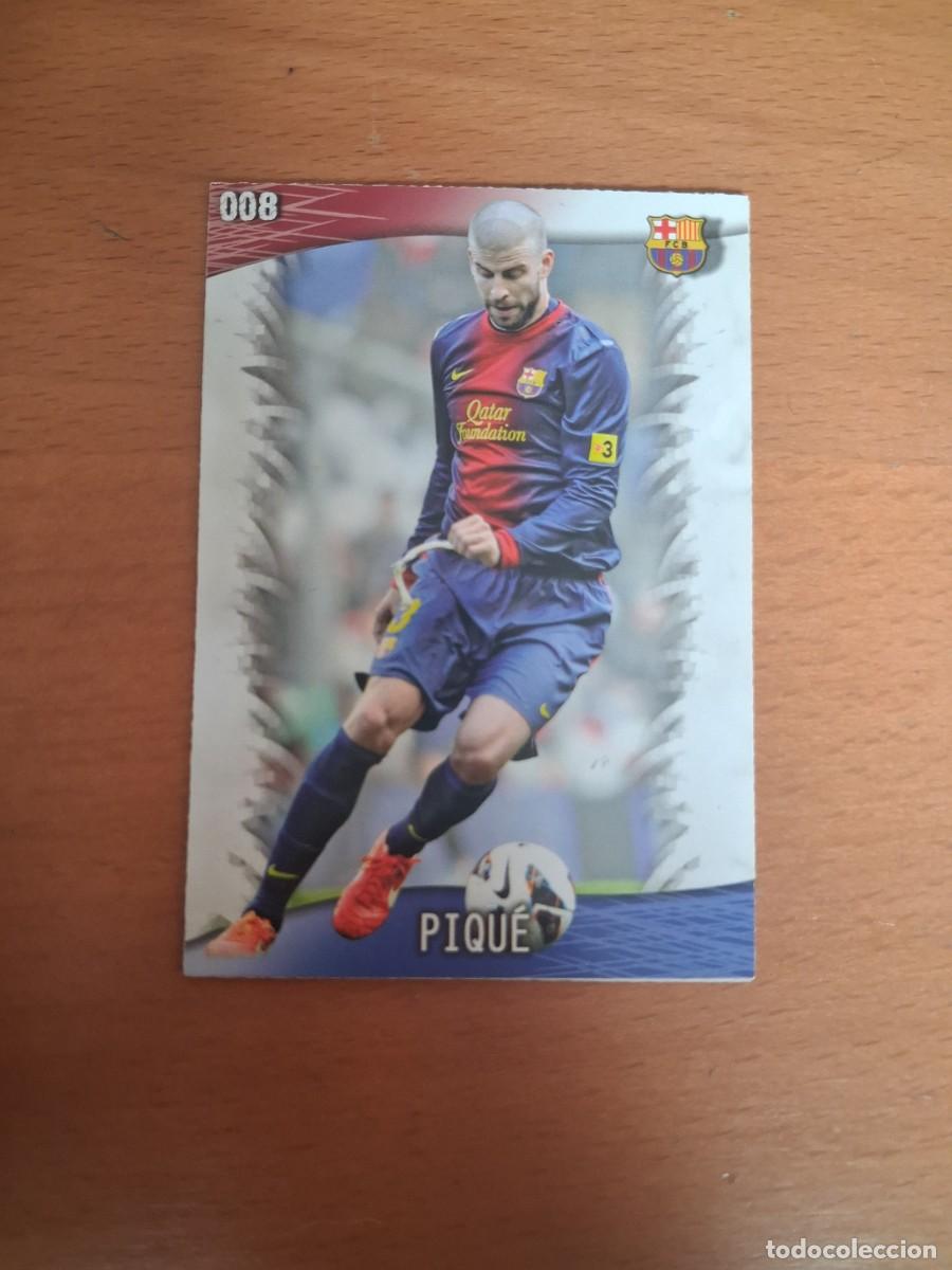 Cromos de F&uacute;tbol: Mundicromo Official Quiz Game Collection 2013 2014 FC Barcelona 8 Pique