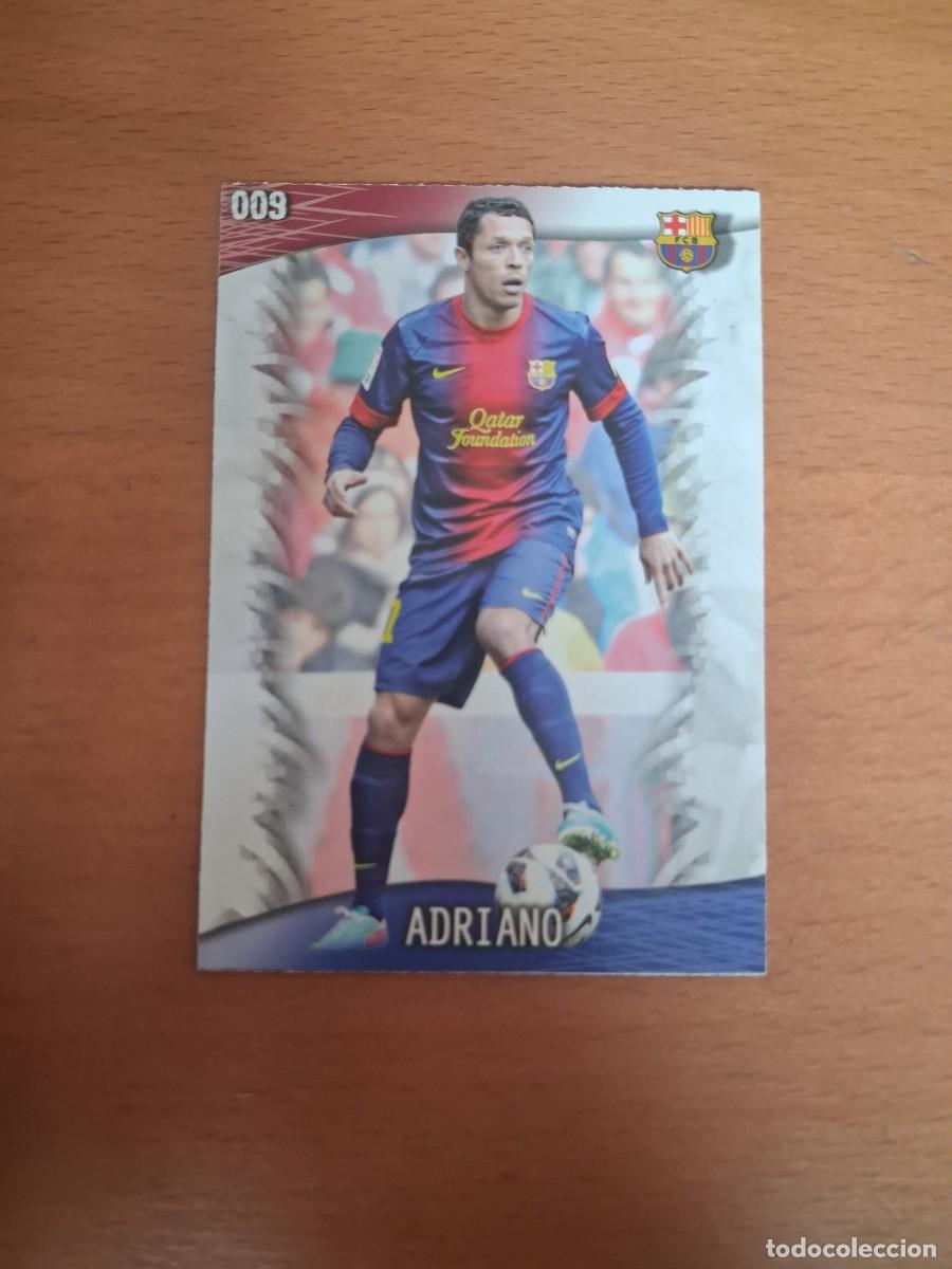 Cromos de F&uacute;tbol: Mundicromo Official Quiz Game Collection 2013 2014 FC Barcelona 9 Adriano