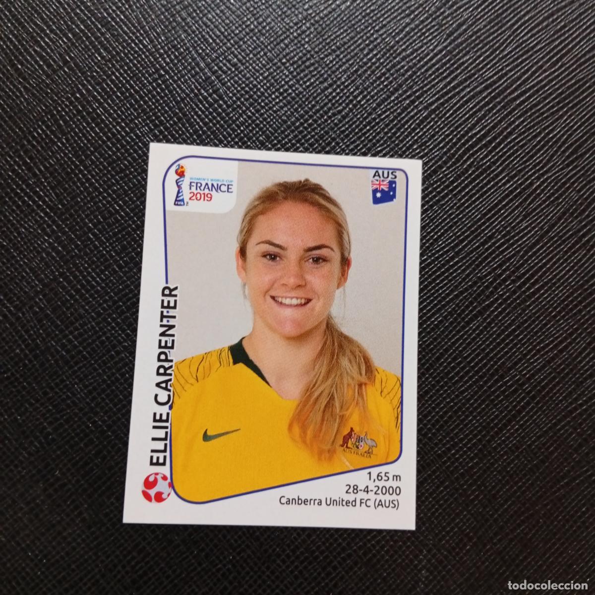 Cromos de F&uacute;tbol: 180 ELLIE CARPENTER AUSTRALIA PANINI FEMENINO WOMEN&acute;S MUNDIAL 2019 FRANCIA 19 - SIN PEGAR - A74 PG41