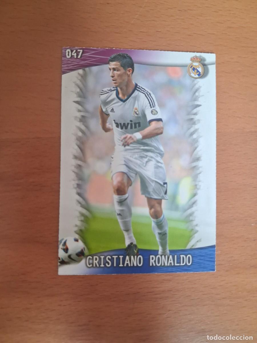 Cromos de F&uacute;tbol: Mundicromo Official Quiz Game Collection 2013 2014 Real Madrid 47 Cristiano Ronaldo