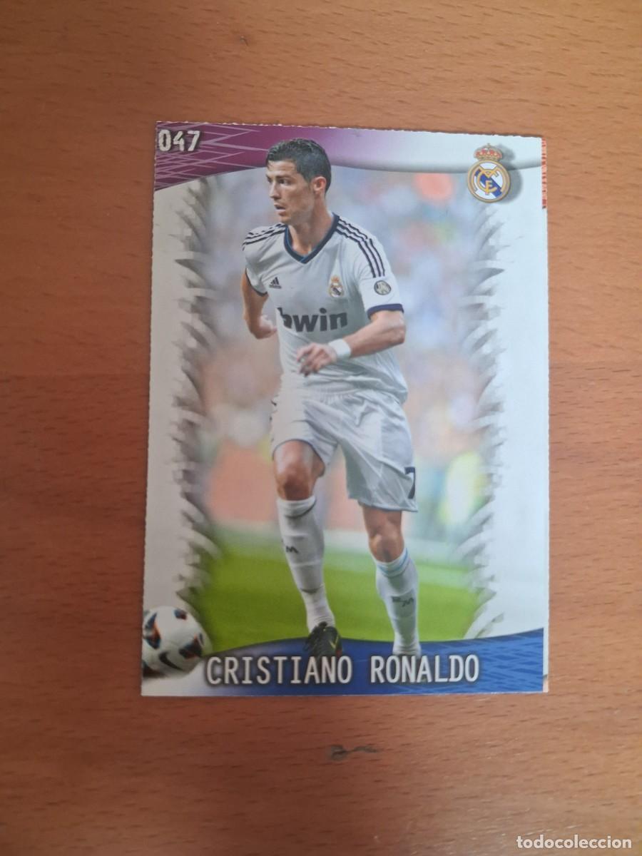 Cromos de F&uacute;tbol: Mundicromo Official Quiz Game Collection 2013 2014 Real Madrid 47 Cristiano Ronaldo