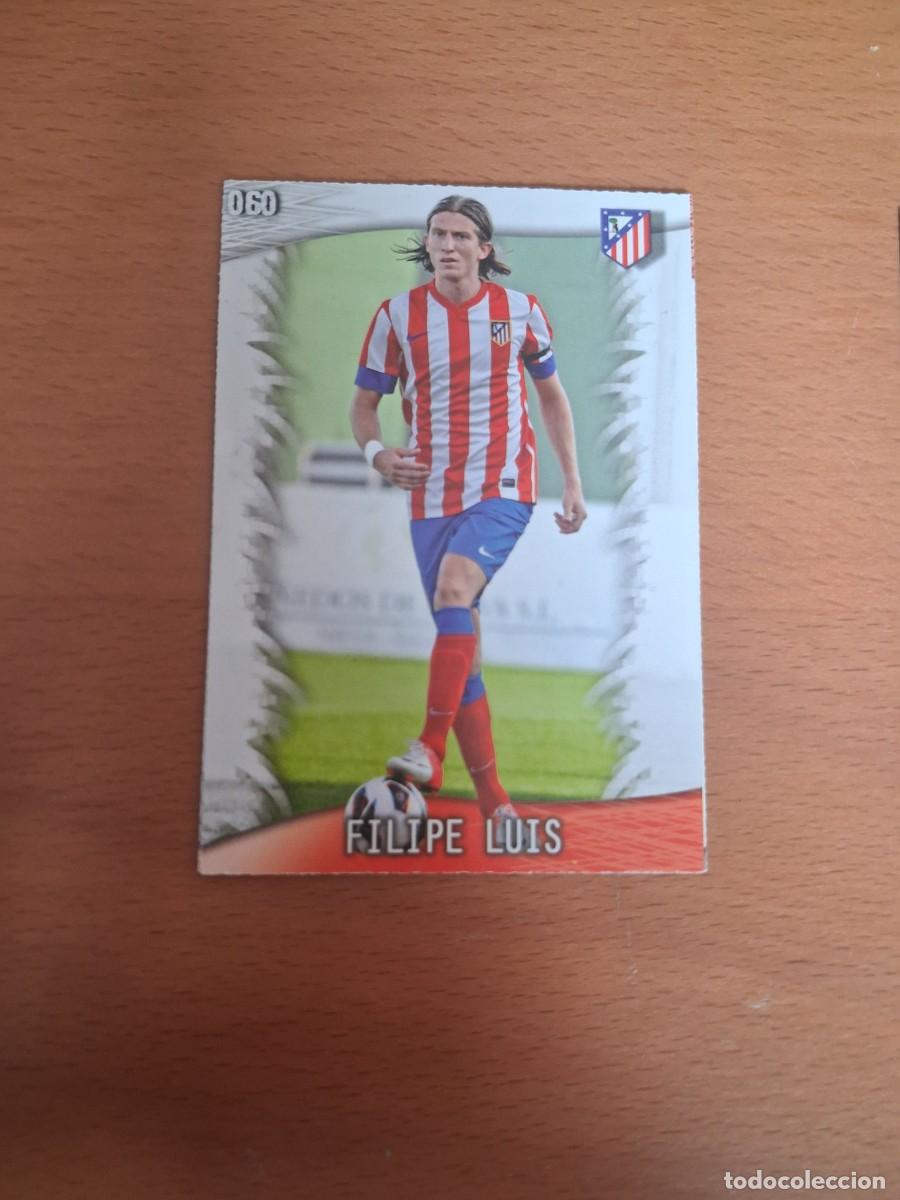 Cromos de f&uacute;tbol: Mundicromo Official Quiz Game Collection 2013 2014 Atletico de Madrid 60 Filipe Luis