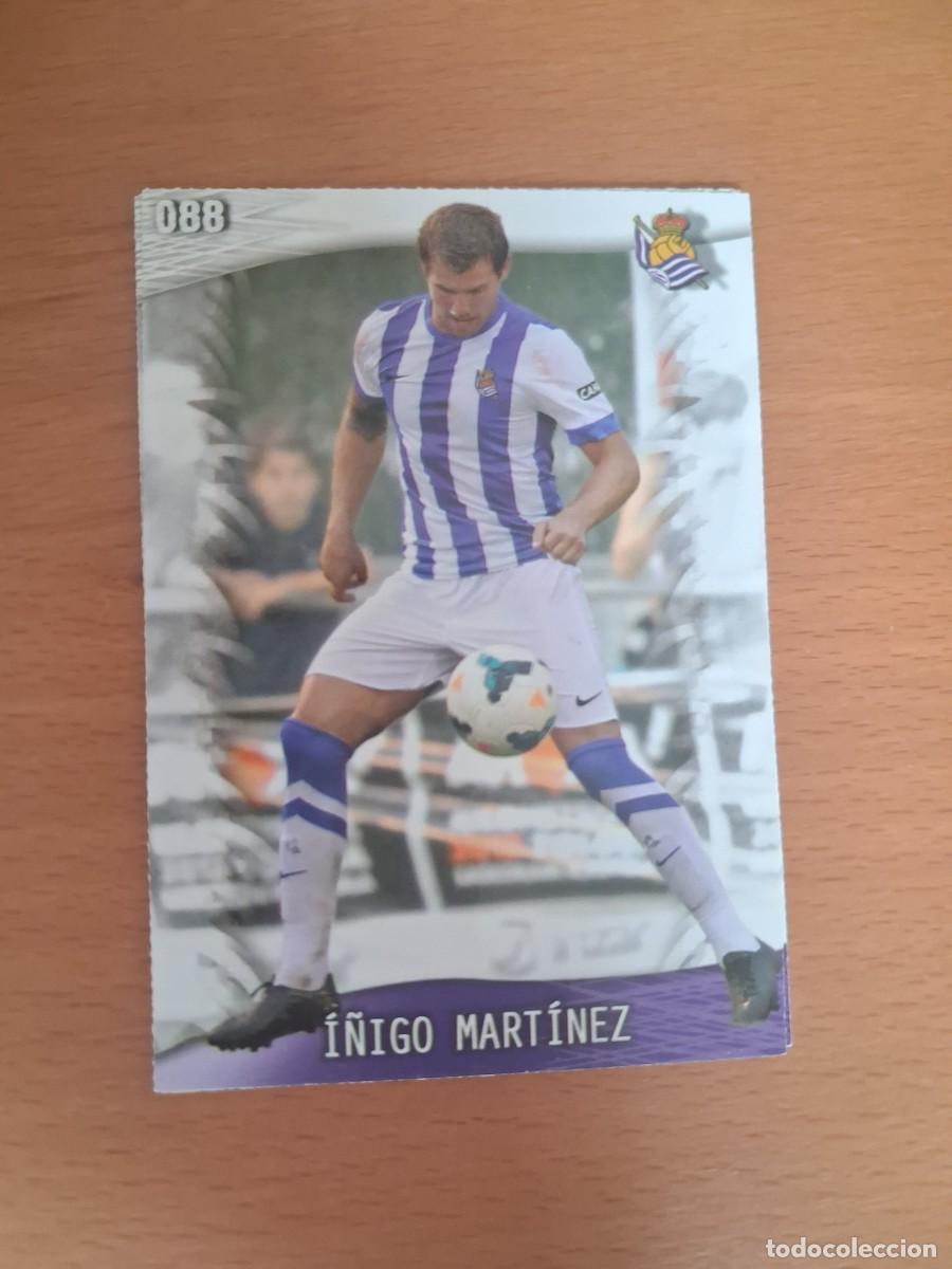Cromos de f&uacute;tbol: Mundicromo Official Quiz Game Collection 2013 2014 Real Sociedad 88 I&ntilde;igo Martinez