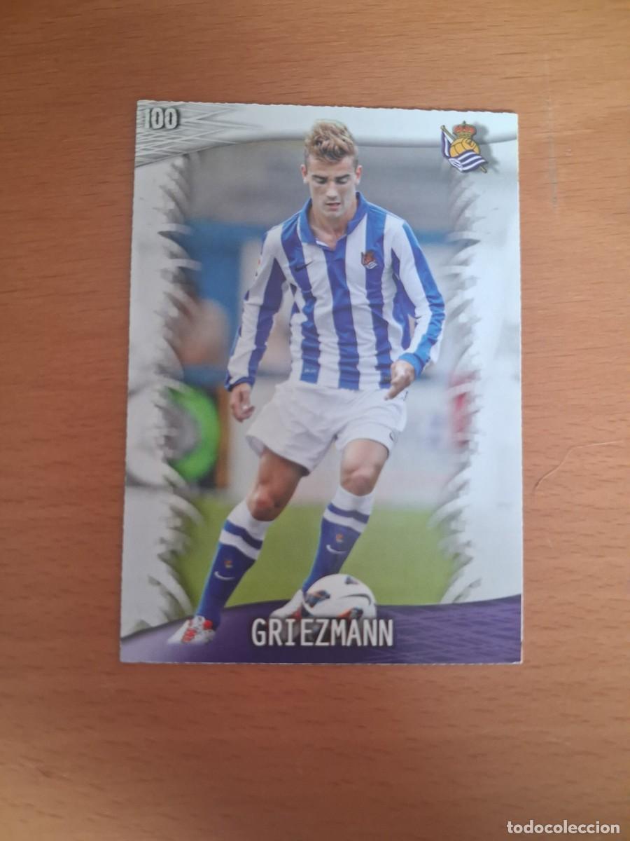 Fu&szlig;ball-Sticker: Mundicromo Official Quiz Game Collection 2013 2014 Real Sociedad 100 Griezmann