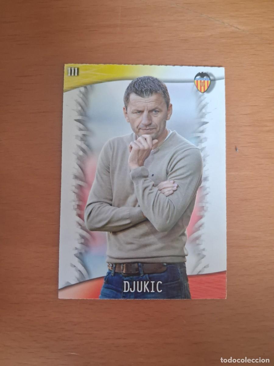 Fu&szlig;ball-Sticker: Mundicromo Official Quiz Game Collection 2013 2014 Valencia CF 111 Djukic