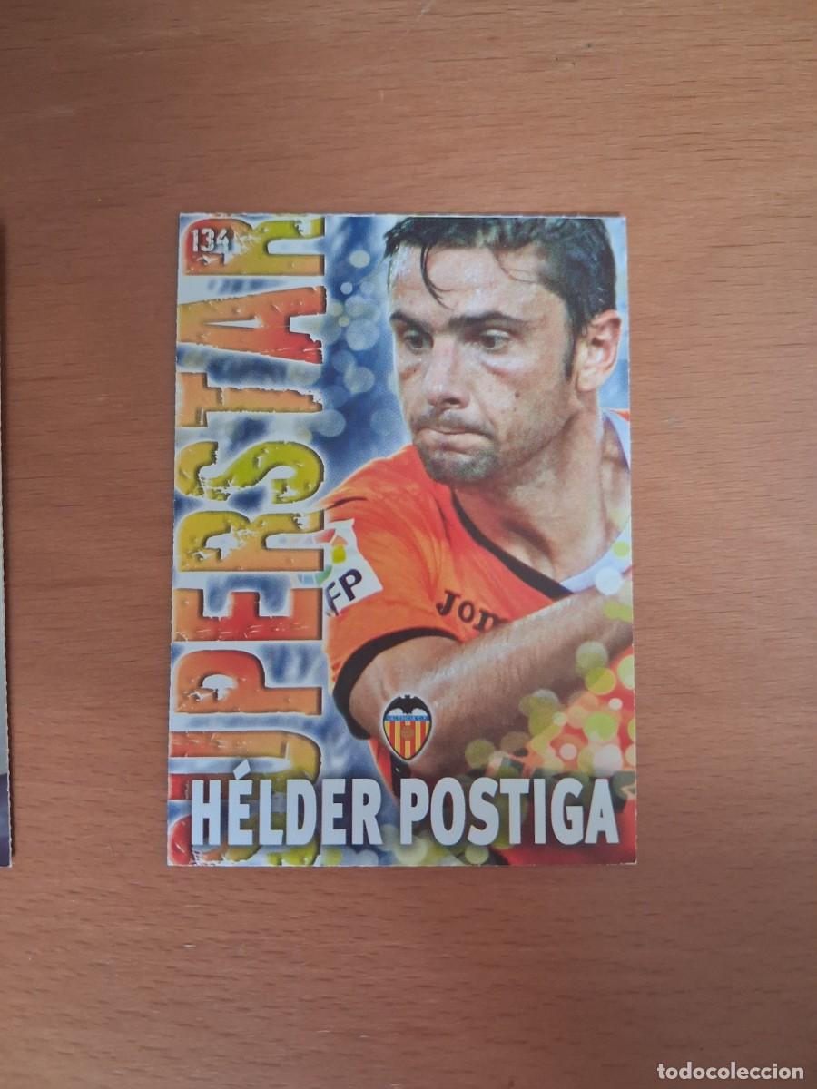 Fu&szlig;ball-Sticker: Mundicromo Official Quiz Game Collection 2013 2014 Valencia CF 134 Helder Postiga