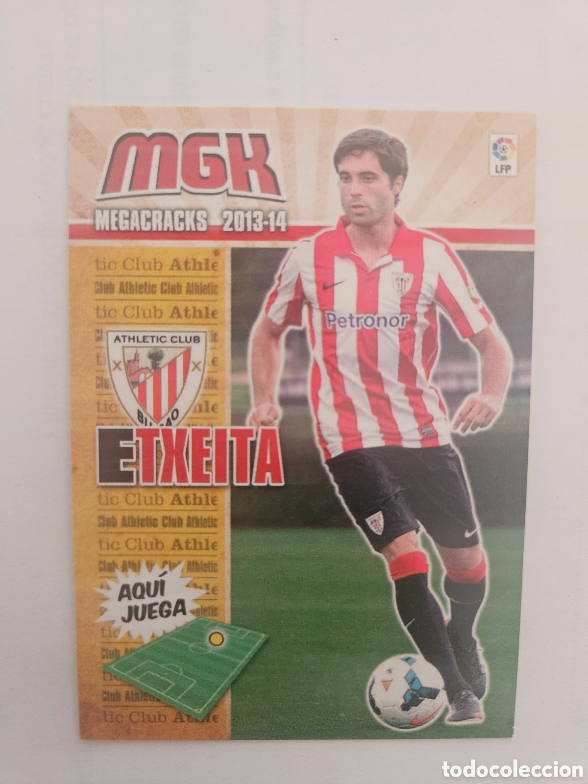 Fu&szlig;ball-Sticker: Megacracks 2013 2014 13 14 panini Etxeita fichaje n&deg; 22 bis Athletic Bilbao