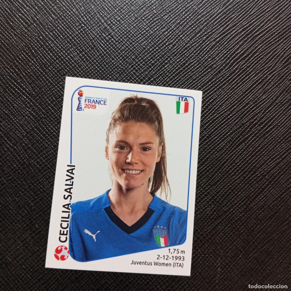 Fu&szlig;ball-Sticker: 201 CECILIA SALVAI ITALIA PANINI FEMENINO WOMEN&acute;S MUNDIAL 2019 FRANCIA 19 SIN PEGAR - A74 PG44