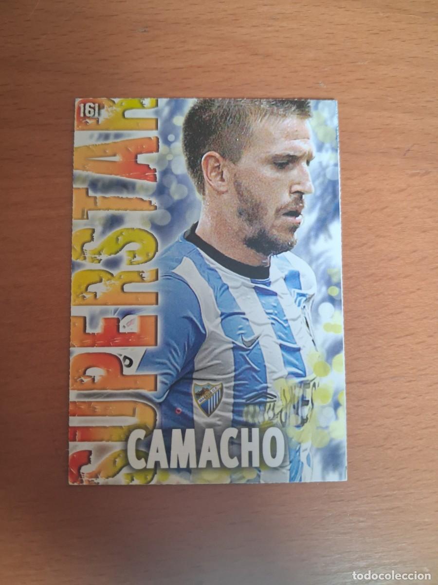 Cromos de f&uacute;tbol: Mundicromo Official Quiz Game Collection 2013 2014 Malaga CF 161 Camacho
