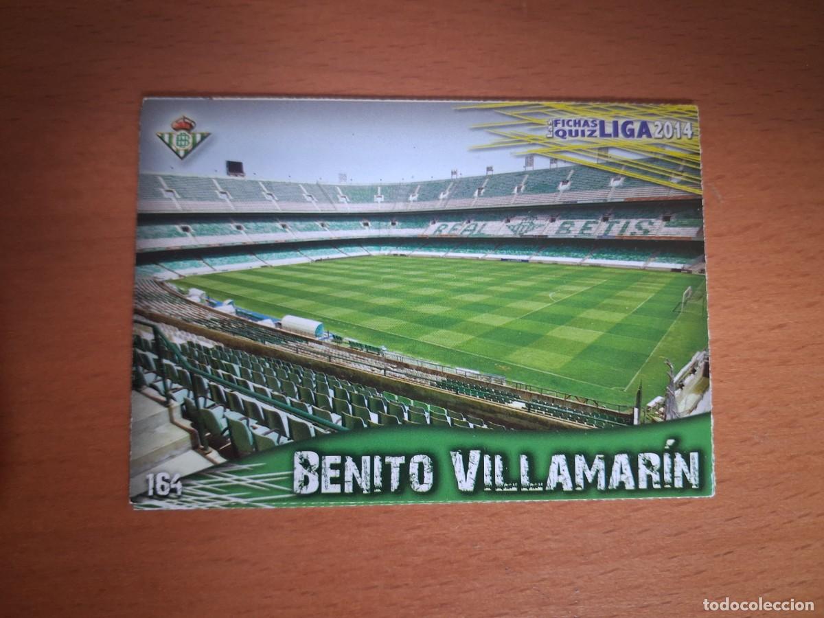 Fu&szlig;ball-Sticker: Mundicromo Official Quiz Game Collection 2013 2014 Real Betis 164 Estadio Benito Villamarin