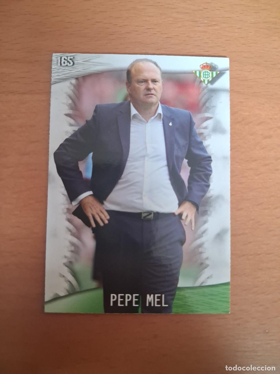 Football Stickers: Mundicromo Official Quiz Game Collection 2013 2014 Real Betis 165 Pepe Mel