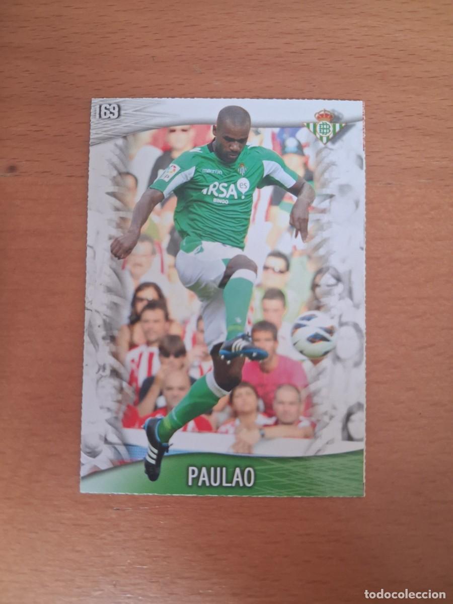 Fu&szlig;ball-Sticker: Mundicromo Official Quiz Game Collection 2013 2014 Real Betis 169 Paulao