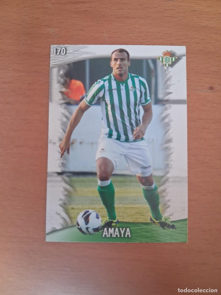 Fu&szlig;ball-Sticker: Mundicromo Official Quiz Game Collection 2013 2014 Real Betis 170 Amaya