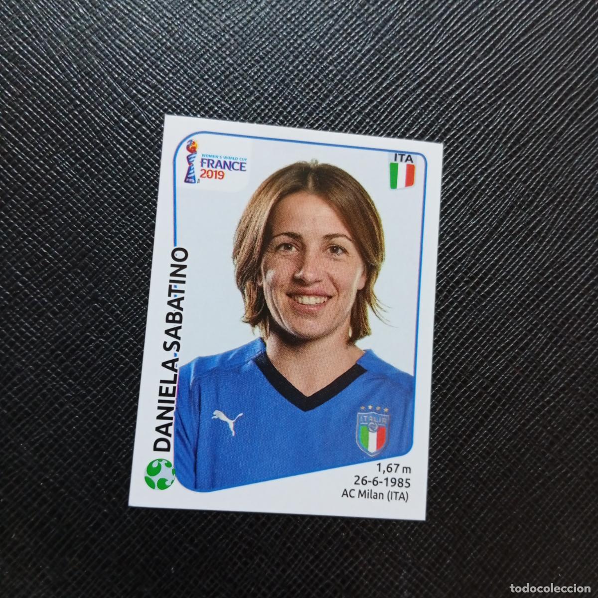 Cromos de Futebol: 212 DANIELA SABATINO ITALIA PANINI FEMENINO WOMEN&acute;S MUNDIAL 2019 FRANCIA 19 SIN PEGAR - A74 PG45